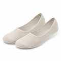 Füßlinge 39-42 aus Textil Beige - elastische Sneakersocken