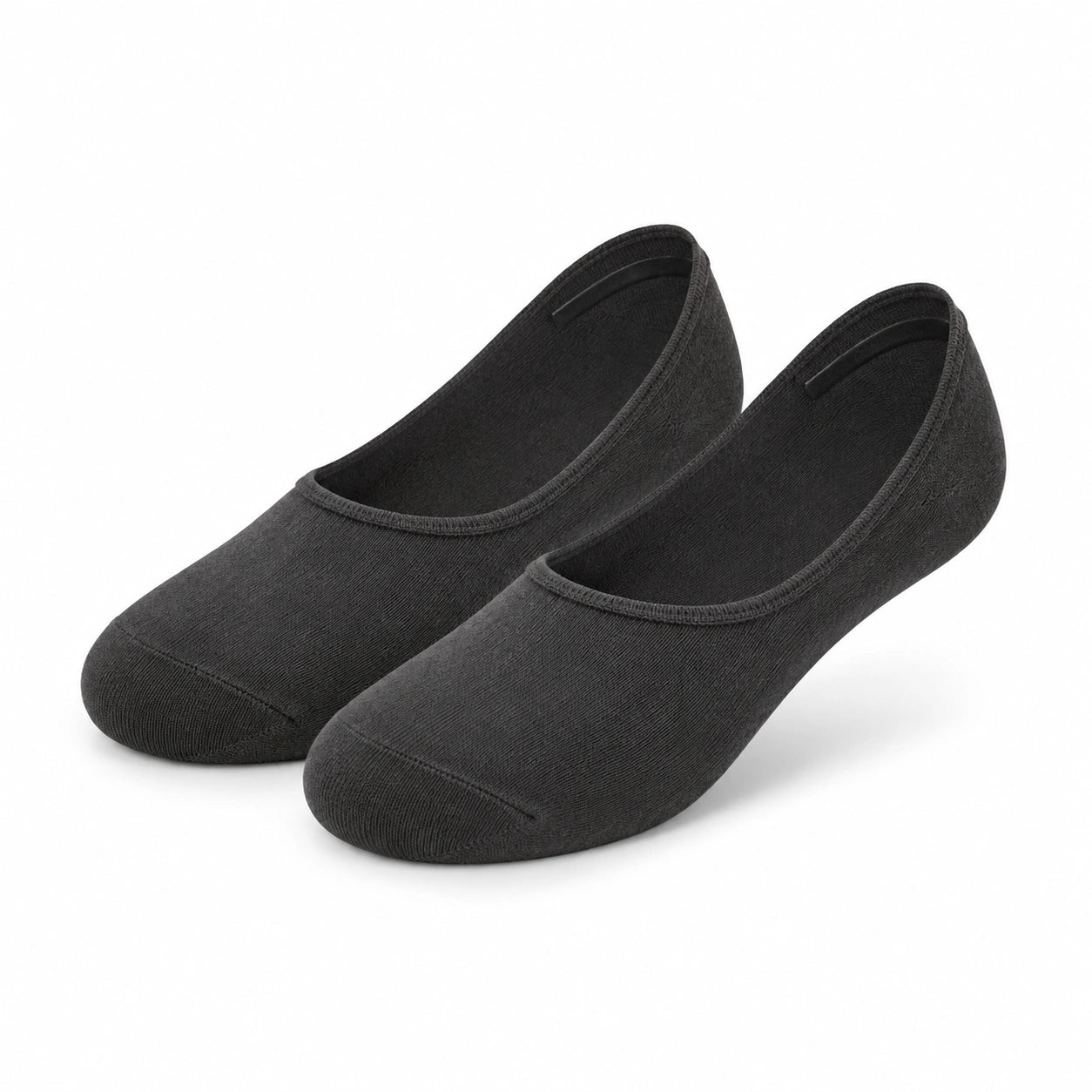 Füßlinge Größe 35-38 aus Textil in Schwarz - niedrig geschnittene Sneaker Socken