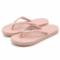 Zehentrenner 42/43 aus Kunststoff in Rosa - leichte Badeschuhe mit strukturierter Sohle